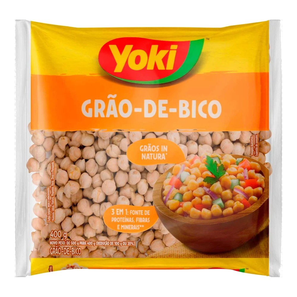 Grão-de-bico seco