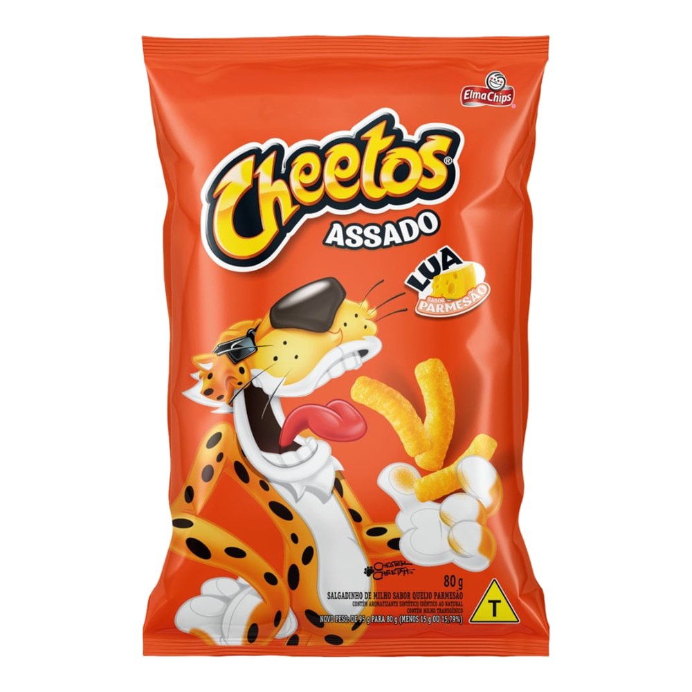 Salgadinho de milho queijo