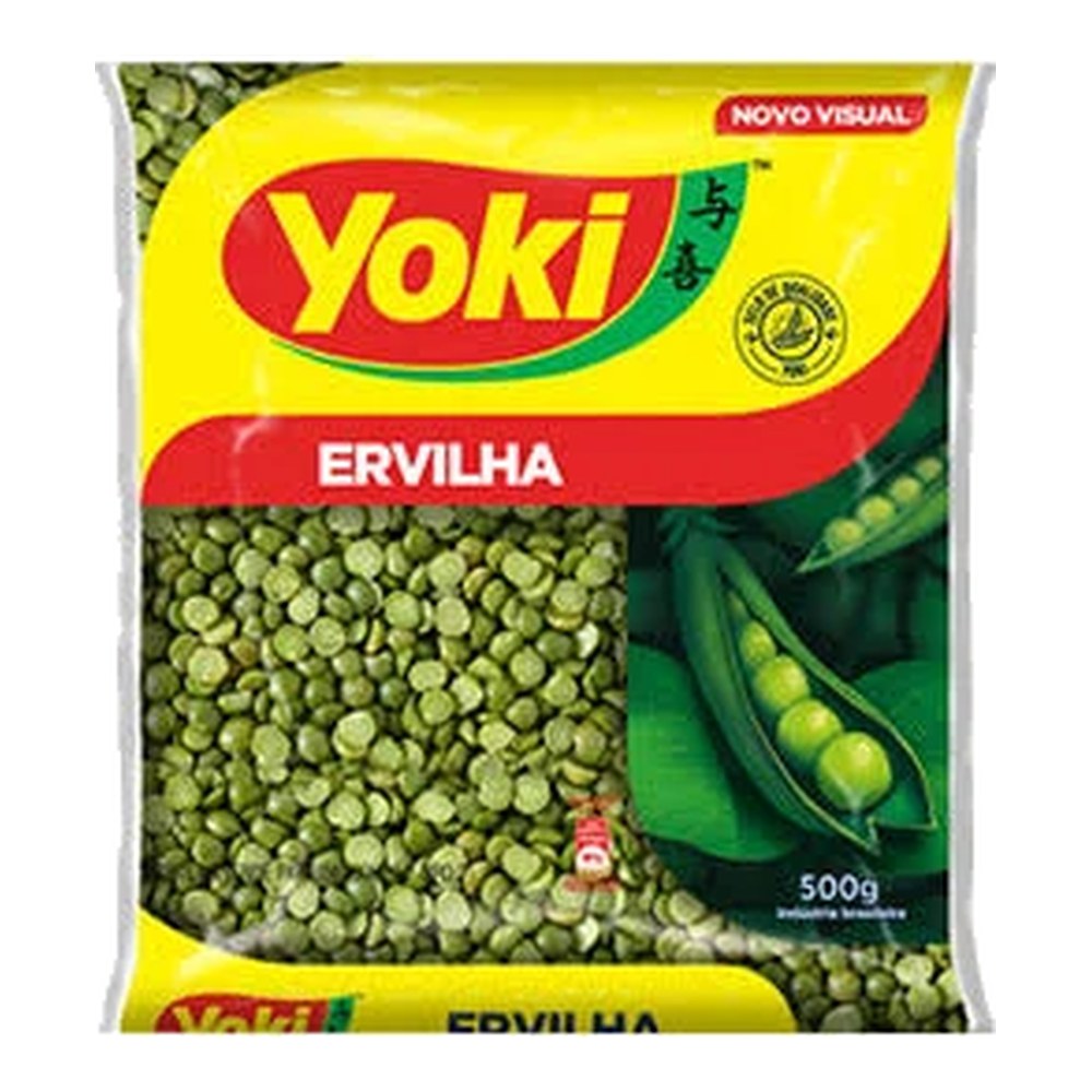 Ervilha seca partida
