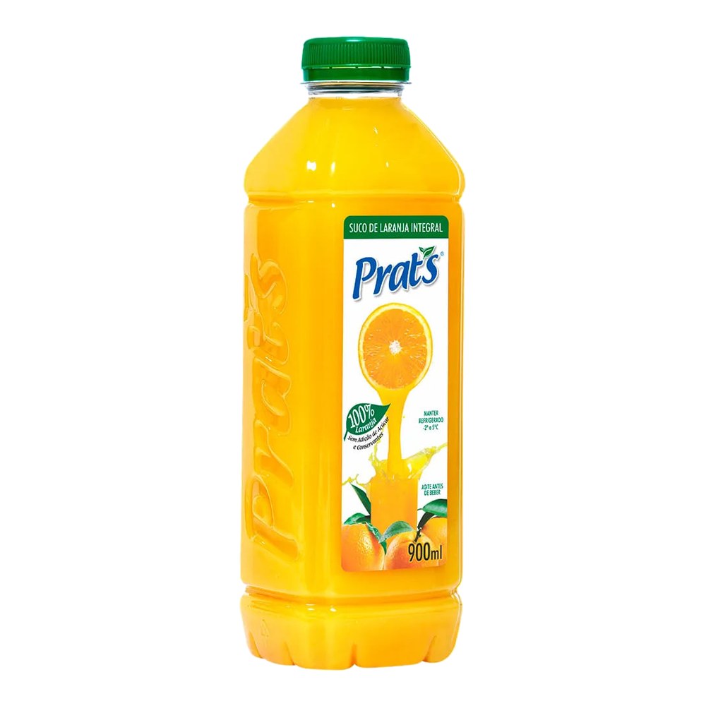 Suco integral de laranja