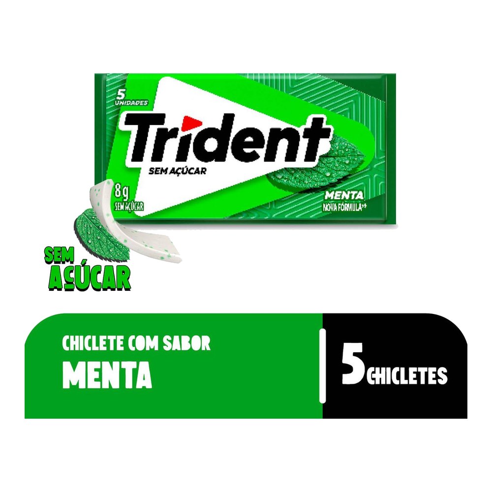 Goma de mascar menta