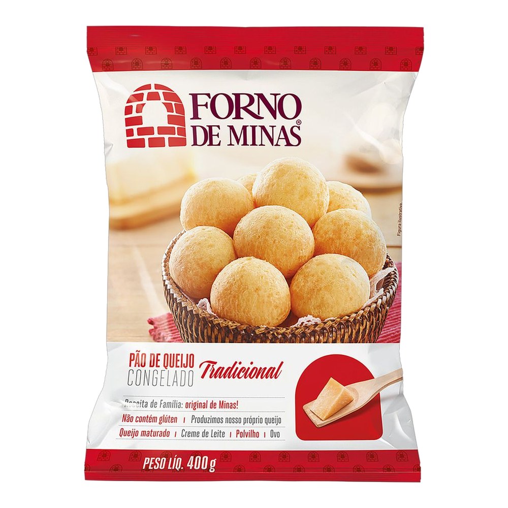 Pão de queijo congelado