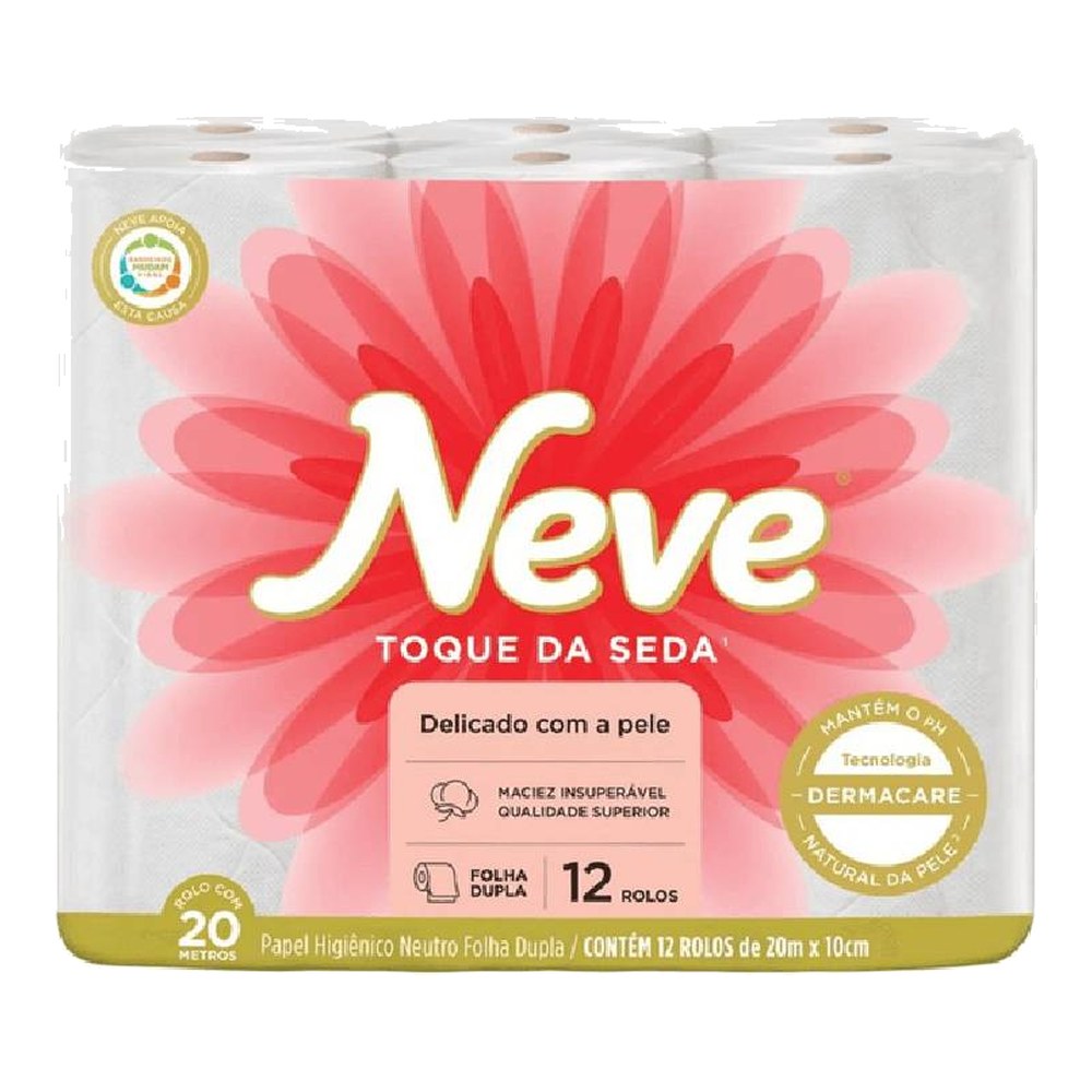 Papel higiênico folha dupla