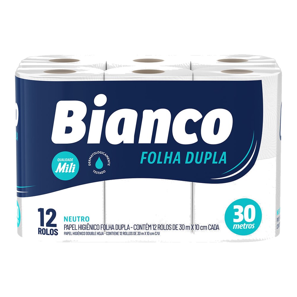 Papel higiênico folha simples