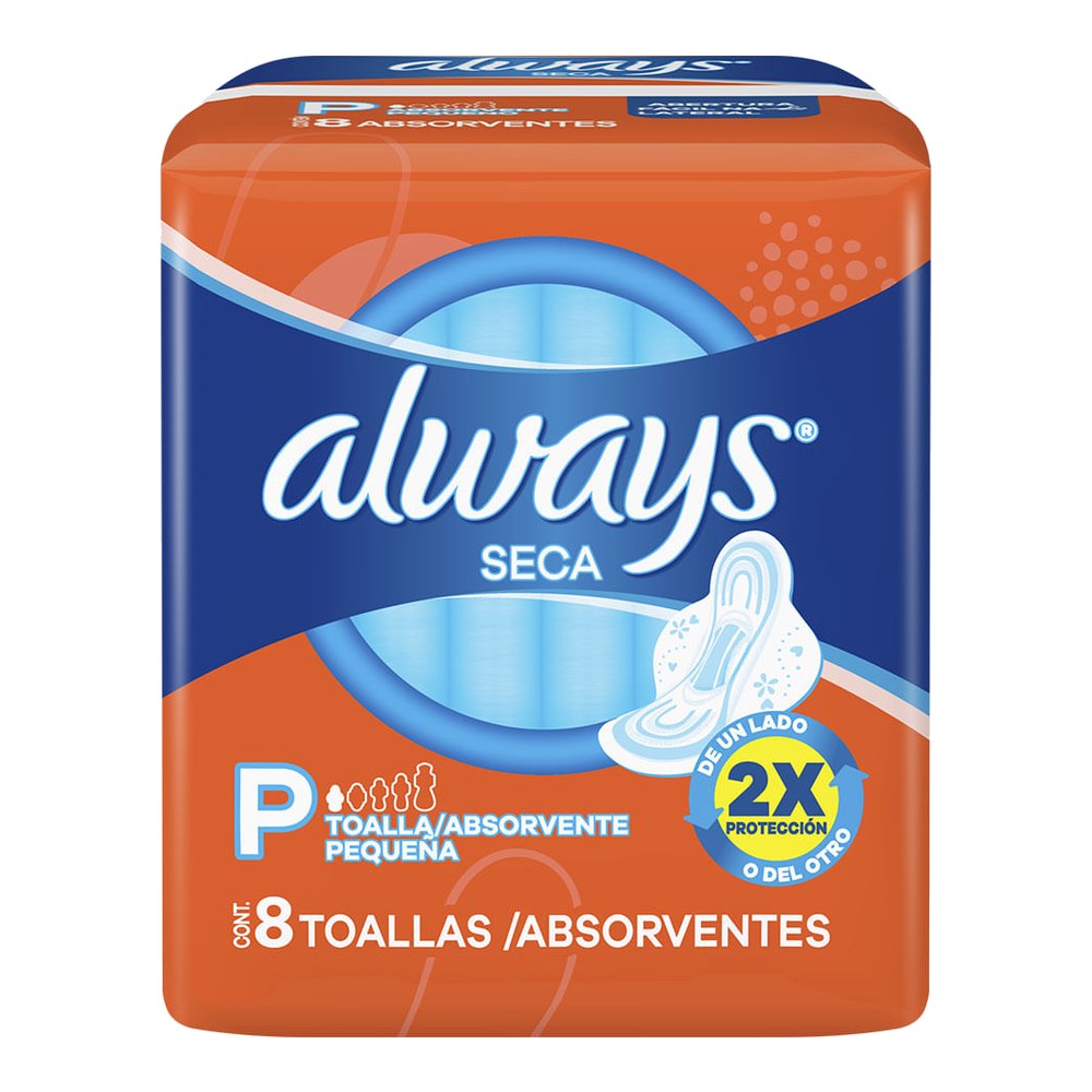 Absorvente com abas