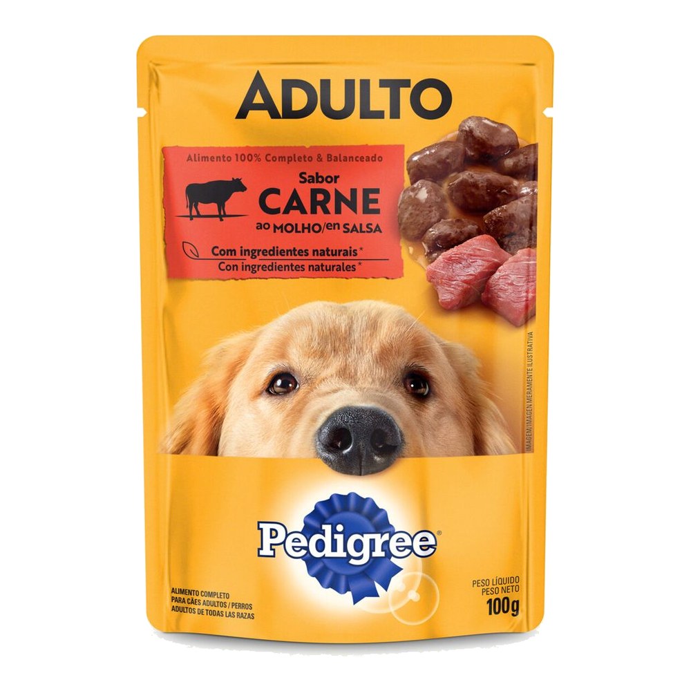 Ração úmida cão